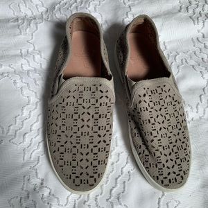 Joie • Perforated Suede Sneakers